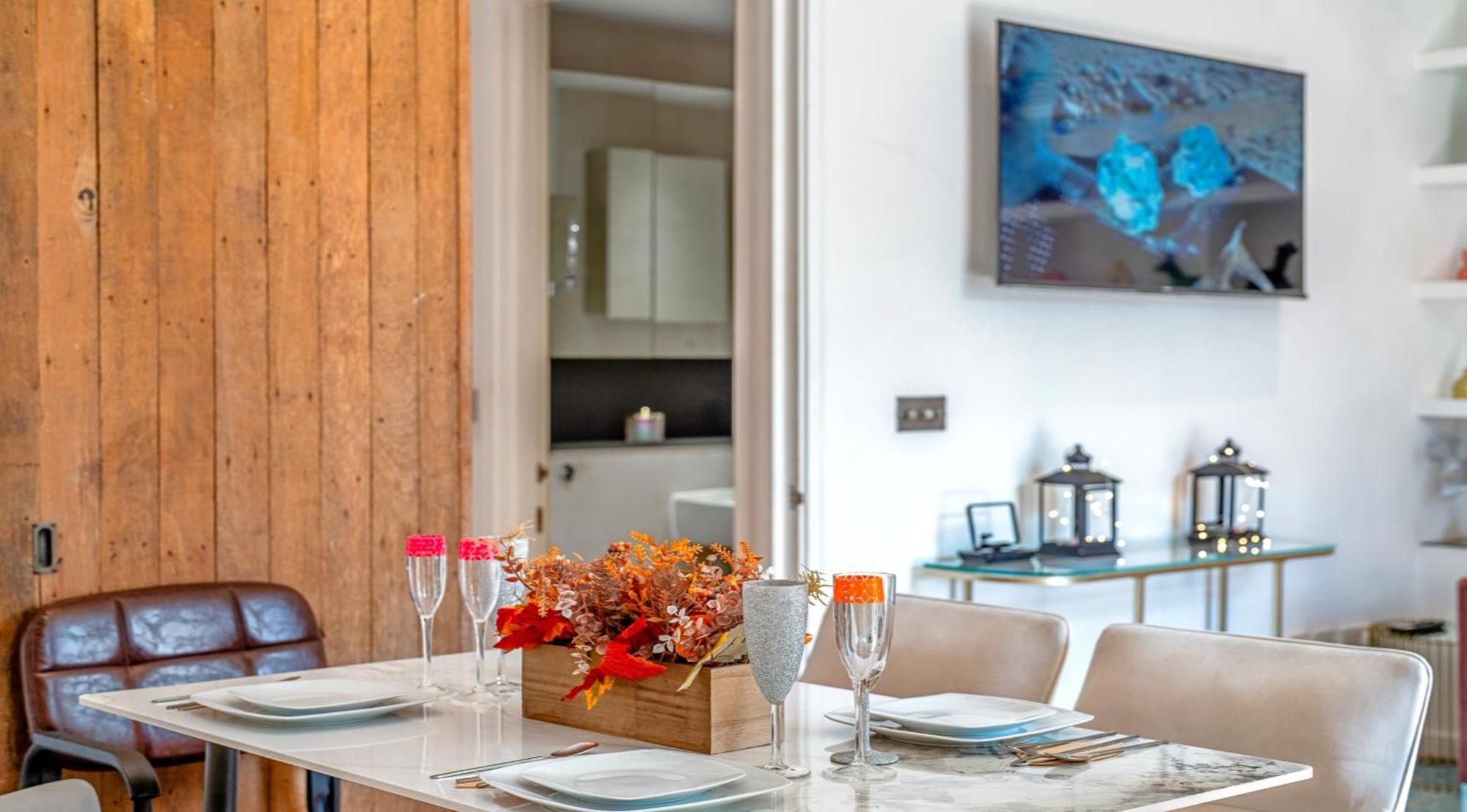 Appartement Designer Victorian Flat With Huge Terrace Londen