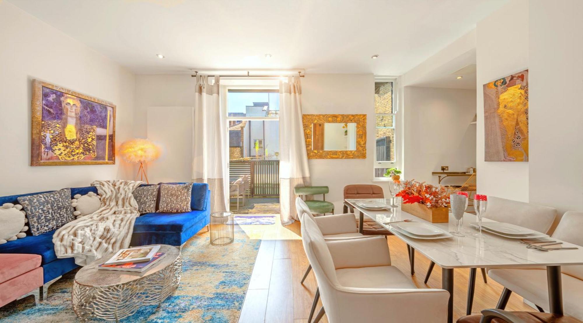 Designer Victorian Flat With Huge Terrace * Londres